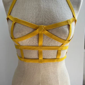 Bustier Elastici Giallo fronte