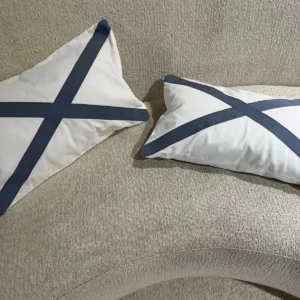 Coppia di cuscini gemelli x grgio